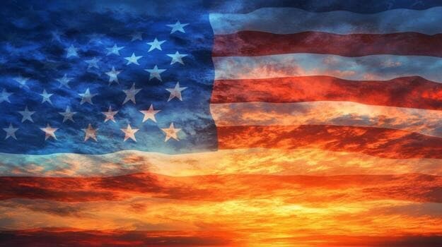 American Flag Background